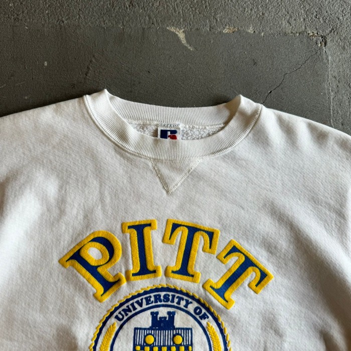 90's RUSSELL ATHLETIC ラッセルアスレチック college logo print sweat カレッジロゴスウェット | Vintage.City 古着屋、古着コーデ情報を発信
