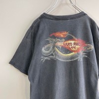 hard rock cace dragon fade T-shirt size L 相当　配送C ハードロックカフェドラゴン　バックプリントTシャツ　フェード | Vintage.City 빈티지숍, 빈티지 코디 정보