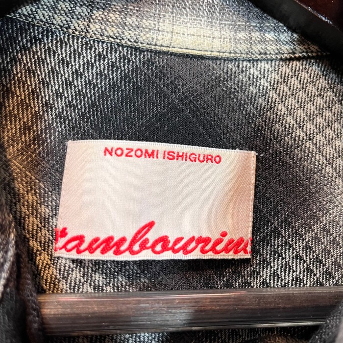 NOZOMI ISHIGURO/オンブレチェック/ロングシャツ/ノゾミイシグロ | Vintage.City 古着屋、古着コーデ情報を発信