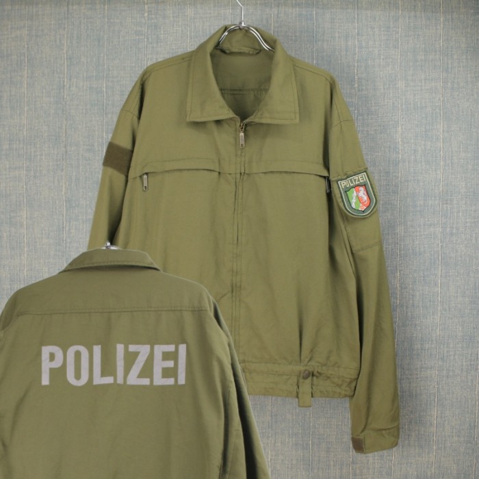 ドイツ　ポリス　ジャケット 警察　POLIZEI 大きいサイズ [9019005] | Vintage.City 빈티지숍, 빈티지 코디 정보