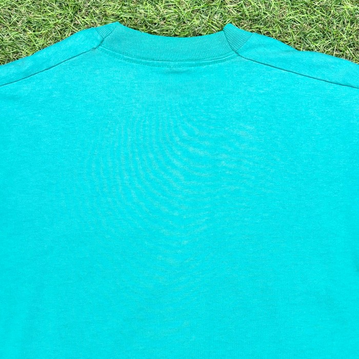 【Men's】80s WORZALLA グリーン Tシャツ / Made In USA Vintage ヴィンテージ 古着 ティーシャツ T-Shirts 企業ロゴ | Vintage.City 古着屋、古着コーデ情報を発信