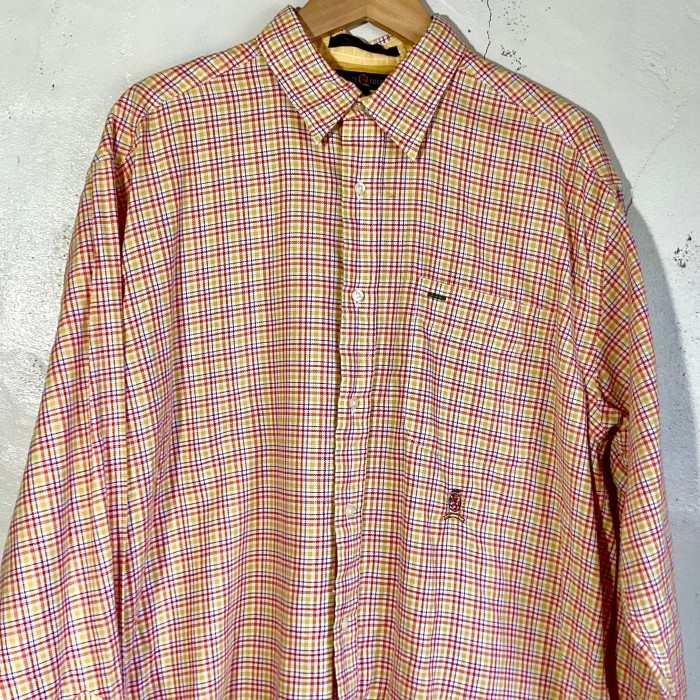 TOMMY HILFIGER コットンチェックシャツ | Vintage.City 古着屋、古着コーデ情報を発信
