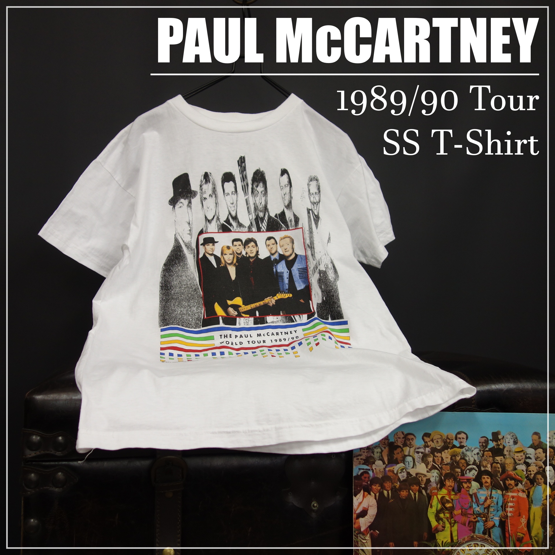 80s～ Vintage US古着☆Paul McCartney ポール マッカートニー 半袖 ...
