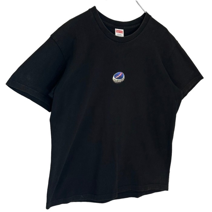 supreme シュプリーム Tシャツ センターロゴ プリント ボトルキャップ | Vintage.City 古着屋、古着コーデ情報を発信