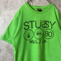 STUSSY 00s multi logo T-shirt size M 配送A　ステューシー　マルチロゴ　メキシコ製Tシャツ | Vintage.City 빈티지숍, 빈티지 코디 정보