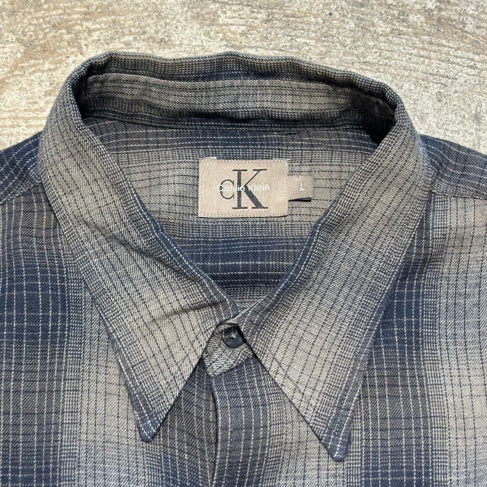 Calvin Klein L/S チェックシャツ カルバンクライン L | Vintage.City 古着屋、古着コーデ情報を発信