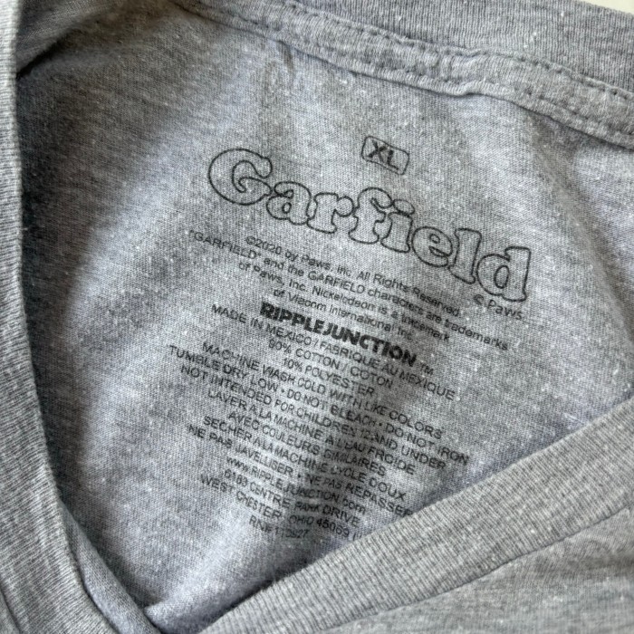 Garfield Design Print T-shirt ガーフィールド アニメ Tシャツ | Vintage.City 古着屋、古着コーデ情報を発信