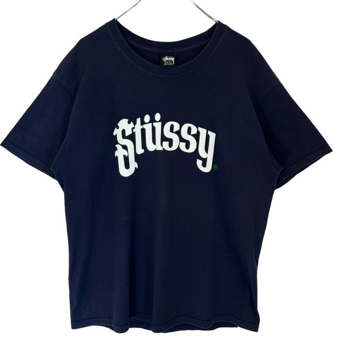 stussy ステューシー Tシャツ L センターロゴ プリントロゴ アーチロゴ | Vintage.City 빈티지숍, 빈티지 코디 정보