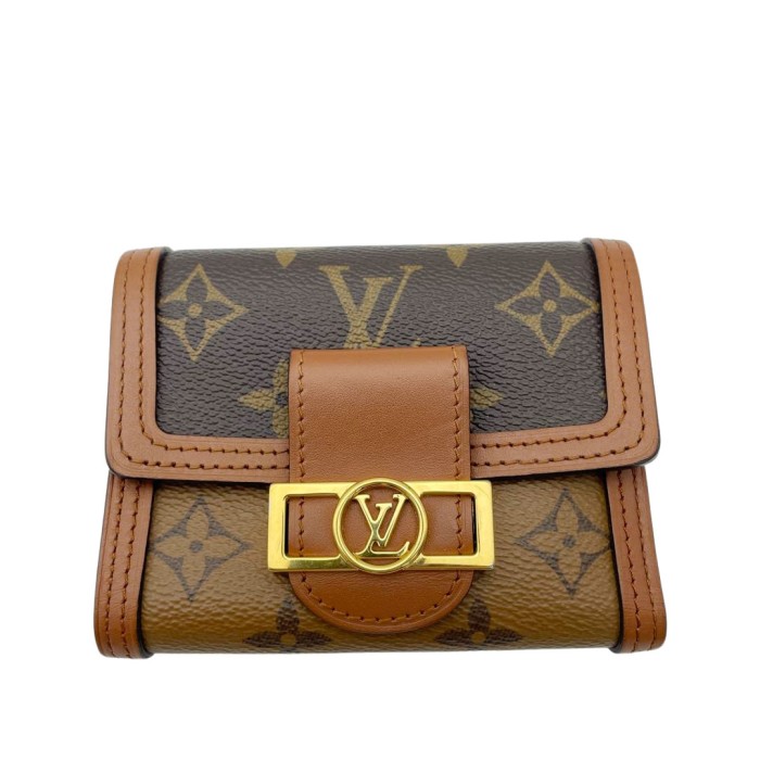 LOUIS VUITTON ルイヴィトン ポルトフォイユ・ドーフィーヌ コンパクト財布 モノグラム/モノグラムリバース M68725 ※RFID確認済み | Vintage.City Vintage Shops, Vintage Fashion Trends