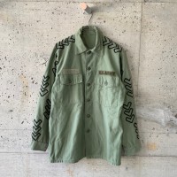今宿手芸ちま ×SAJI rank emblem military shirt | Vintage.City 古着屋、古着コーデ情報を発信