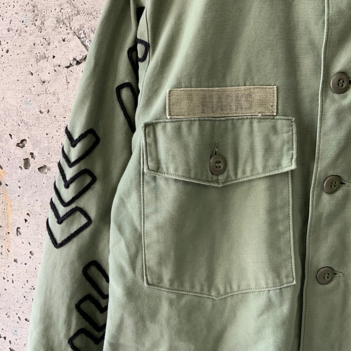 今宿手芸ちま ×SAJI rank emblem military shirt | Vintage.City 古着屋、古着コーデ情報を発信