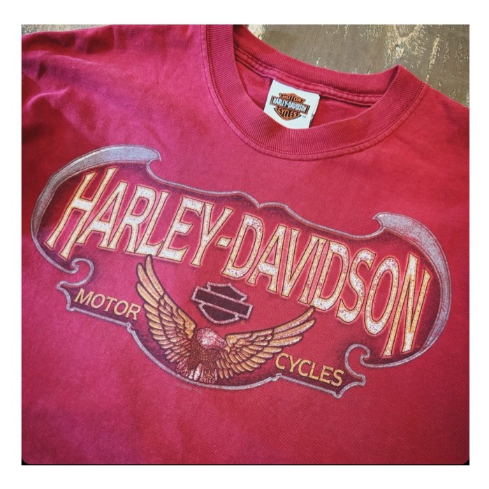 00s USA製 ハーレーダビッドソン tシャツ HARLEY DAVIDSON 半袖 Tシャツ | Vintage.City 古着屋、古着コーデ情報を発信
