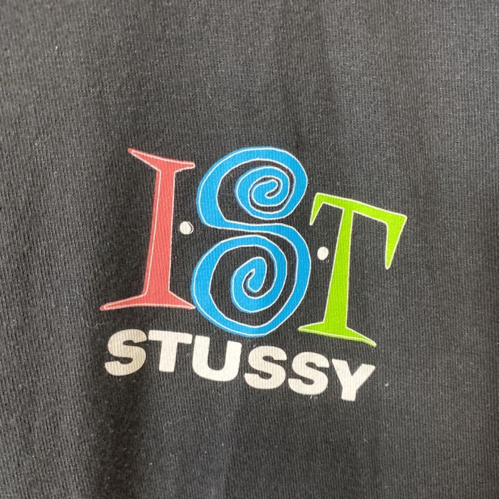 STUSSY big logo back print T-shirt size L 配送A　ステューシー　ビッグロゴバックプリントTシャツ | Vintage.City 古着屋、古着コーデ情報を発信