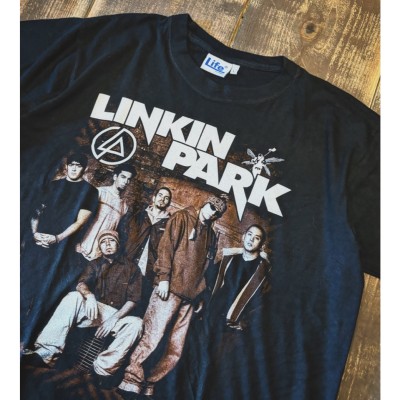 バンドtシャツ リンキンパーク LINKIN PARK アーティスト 人物tシャツ ブラック 半袖 Tシャツ | Vintage.City 古着屋、古着コーデ情報を発信