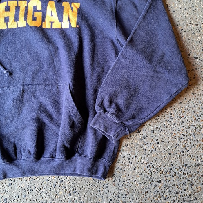 MICHIGAN カレッジプリント ヘビーオンスパーカー used [304095] | Vintage.City Vintage Shops, Vintage Fashion Trends