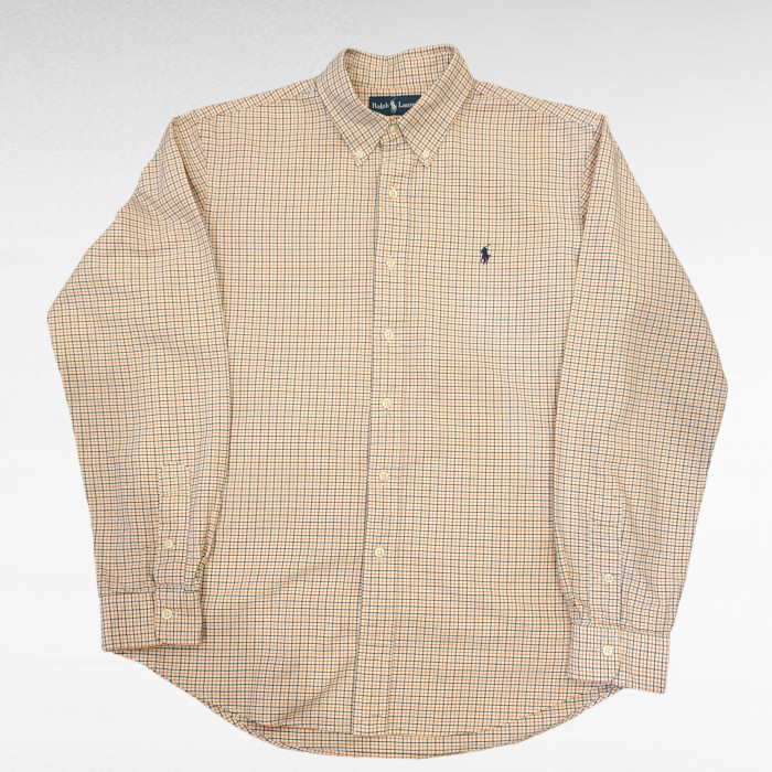 Ralph Lauren CUSTOM FIT check design BD shirt | Vintage.City Vintage Shops, Vintage Fashion Trends