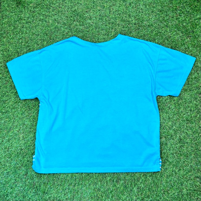 【Unisex】90s ミントカラー ヘンリーネック デザイン Tシャツ / Vintage ヴィンテージ 古着 トップス ティーシャツ T-Shirts | Vintage.City 빈티지숍, 빈티지 코디 정보