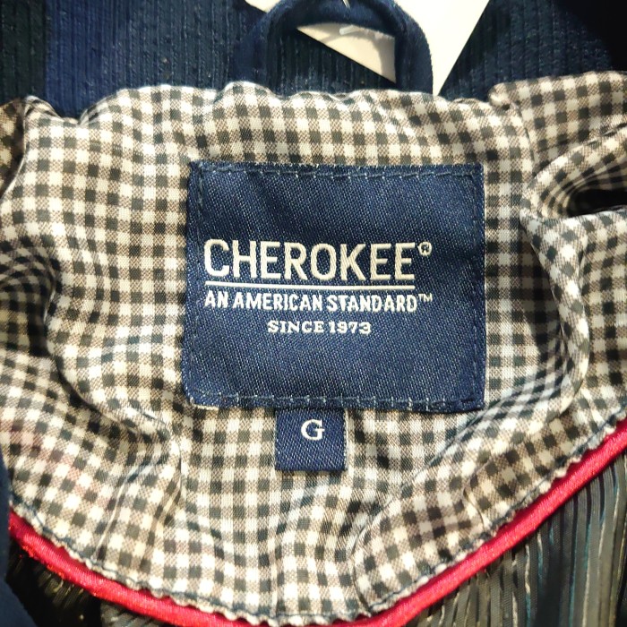 CHEROKEE polyester zip up jacket | Vintage.City 빈티지숍, 빈티지 코디 정보