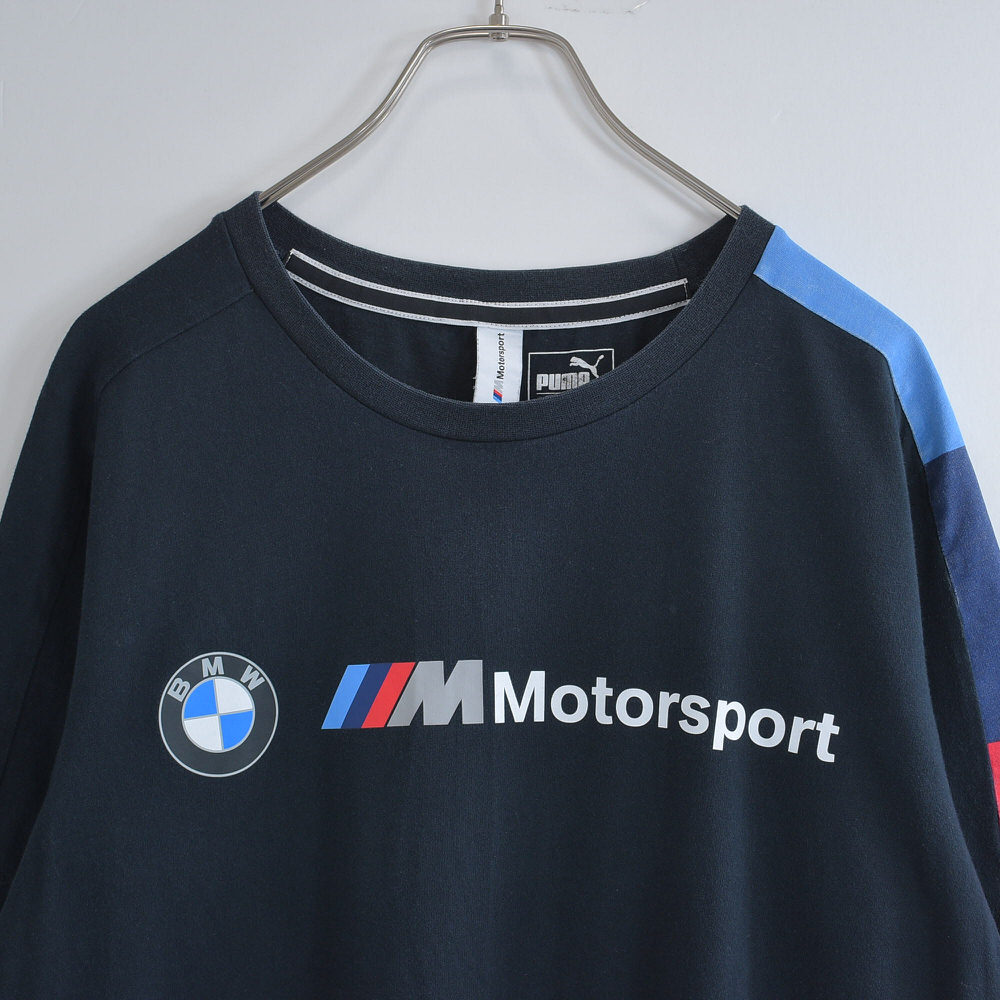 PUMA × BMW Motorsport プーマ ビーエム コラボ Tシャツ 半袖 ブラック ...