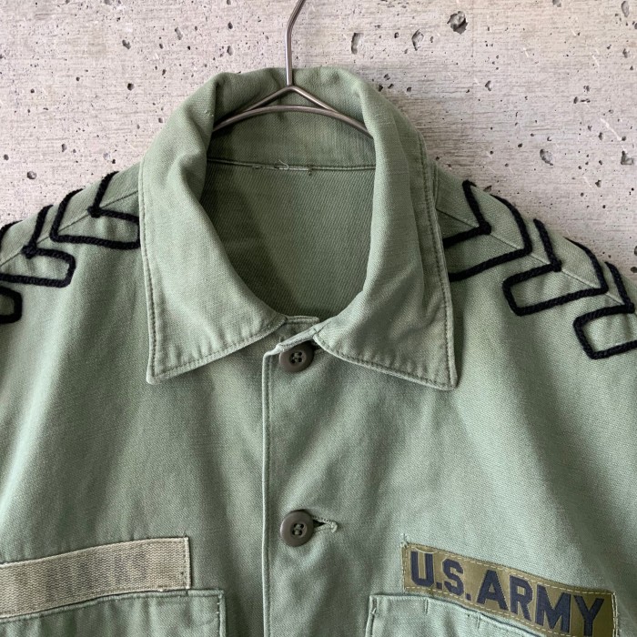 今宿手芸ちま ×SAJI rank emblem military shirt | Vintage.City 빈티지숍, 빈티지 코디 정보