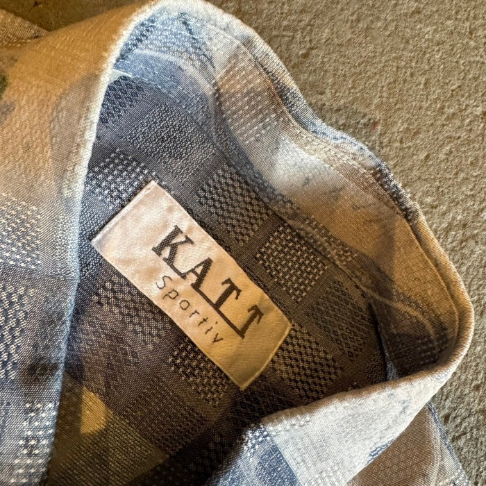 KATT SPORTIV tortal patterned l/s shirts 総柄長袖シャツ | Vintage.City 빈티지숍, 빈티지 코디 정보