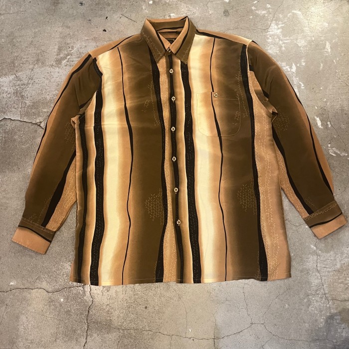 WEST ADVANTURE polyester design shirt | Vintage.City 古着屋、古着コーデ情報を発信