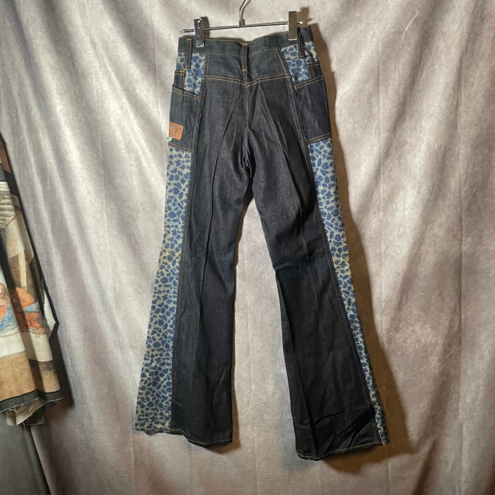 docking flare denim pants | Vintage.City 古着屋、古着コーデ情報を発信