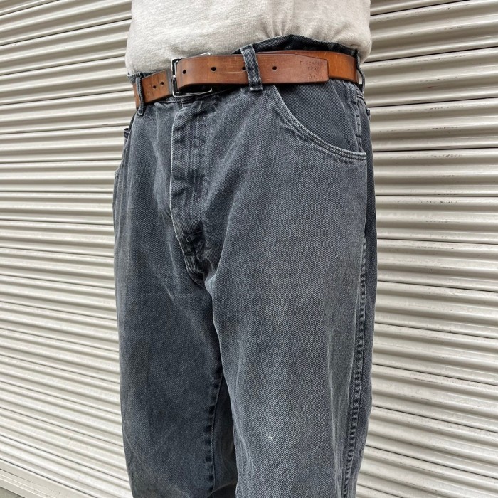 後染め 00s Wrangler ラングラー 39902OB デニムパンツ Black Denim Pants 90s ヴィンテージ ブラックデニム 黒 W36 L30 92cm | Vintage.City Vintage Shops, Vintage Fashion Trends