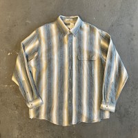 WINDSOR SHIRT COMPANY cotton flannel stripe l/s shirts フランネルストライプ長袖シャツ | Vintage.City 古着屋、古着コーデ情報を発信
