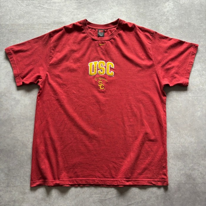 NIKE USC 刺繍　ロゴ　Tシャツ　古着 | Vintage.City 빈티지숍, 빈티지 코디 정보