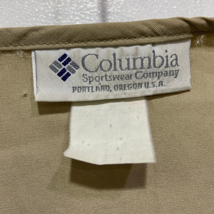 90s Columbia PFG フィッシングベスト ベージュ L相当 | Vintage.City 古着屋、古着コーデ情報を発信