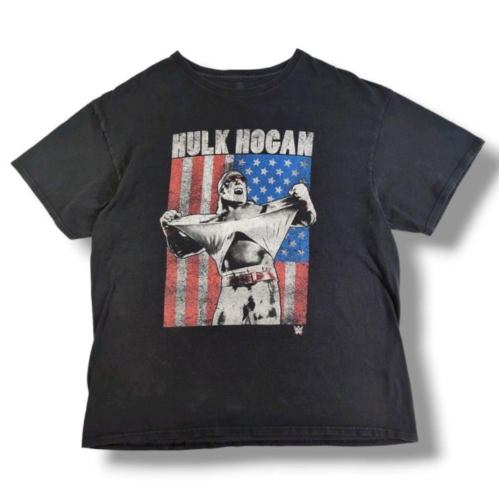 [155]WWE ハルク・ホーガンTシャツ ブラック XL | Vintage.City 빈티지숍, 빈티지 코디 정보