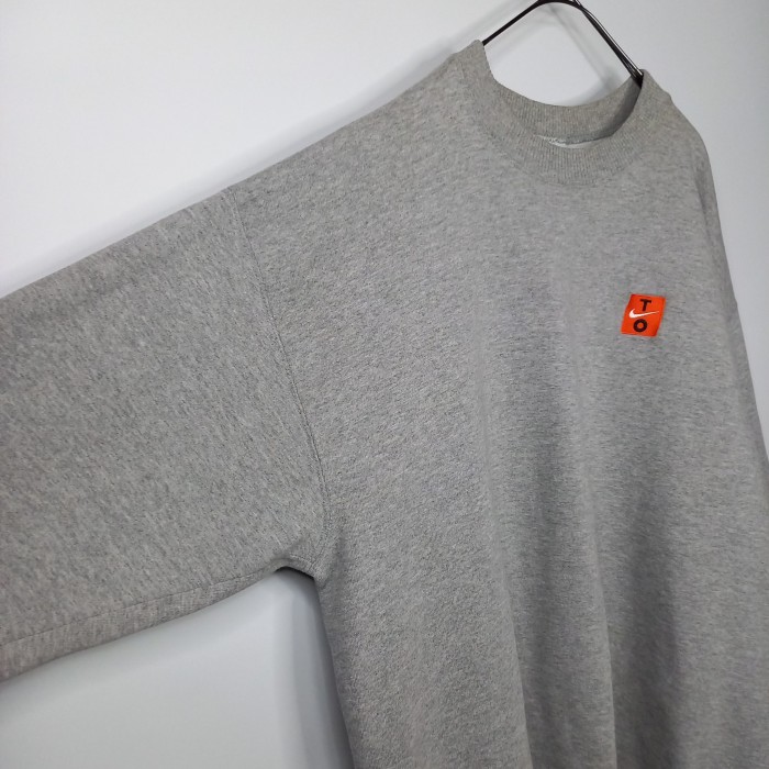 90s　カナダ製　ナイキ　スウェット　プルオーバー　刺繍ロゴ　グレー　XL | Vintage.City 빈티지숍, 빈티지 코디 정보