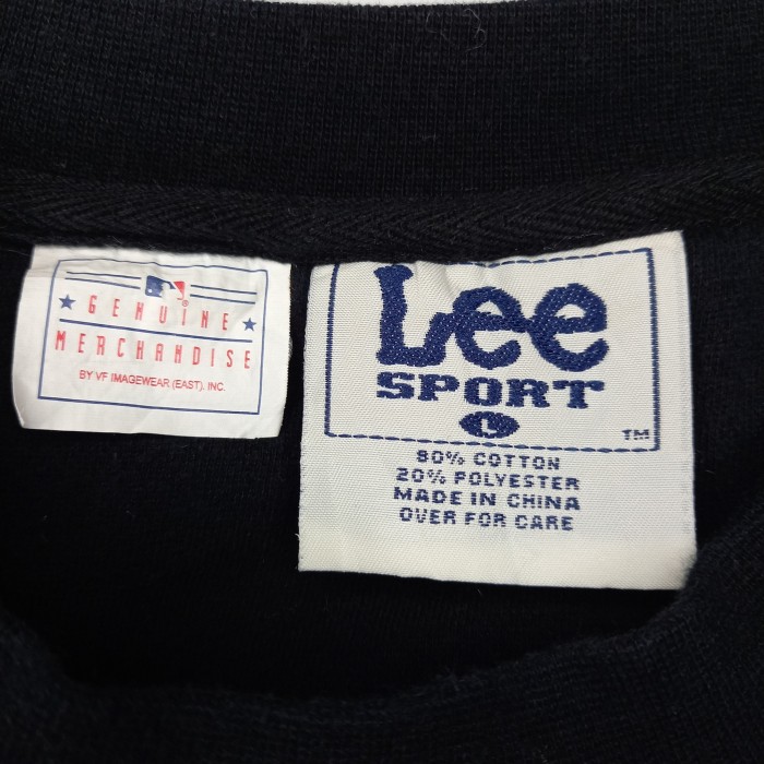 リー　Lee　MLB　スウェット　トレーナー　マリナーズ　刺繍ロゴ　ブラック　L | Vintage.City 古着屋、古着コーデ情報を発信