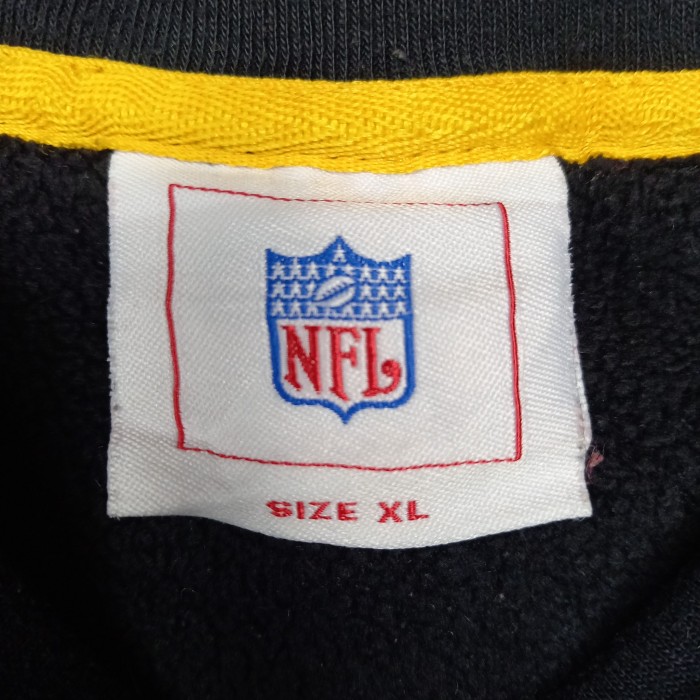 NFL　クルーネック　フリース　プルオーバー　トレーナー　ビッグ　ブラック　XL | Vintage.City 古着屋、古着コーデ情報を発信