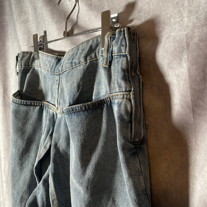 grange denim pants skirt | Vintage.City 古着屋、古着コーデ情報を発信