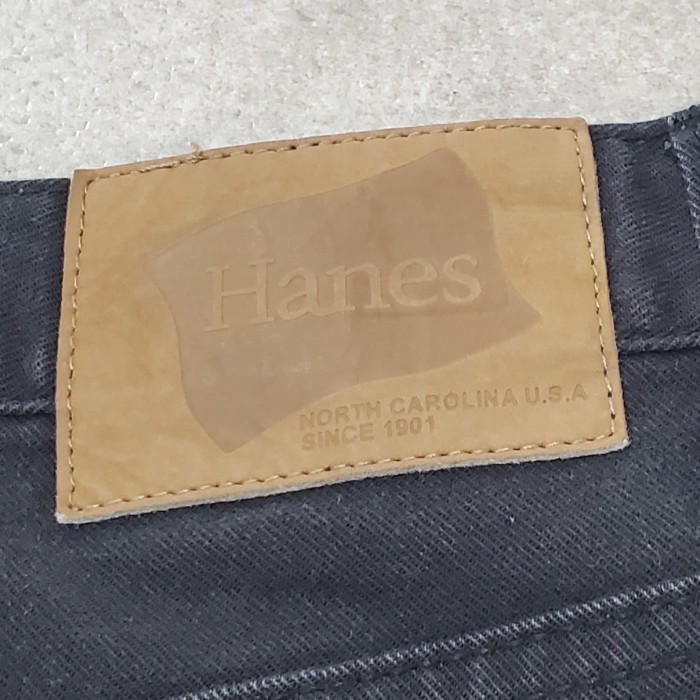 hanes ヘインズ usa アメリカ 黒ブラックデニムジーンズパンツ古着ズボン | Vintage.City 古着屋、古着コーデ情報を発信