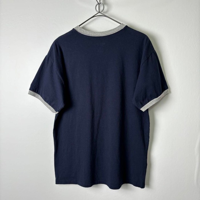 古着 Champion Tシャツ リンガーT リンガーネック ネイビー M | Vintage.City 빈티지숍, 빈티지 코디 정보
