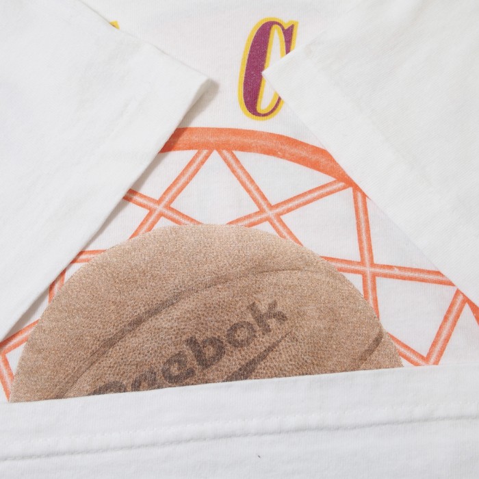 90's Reebok リーボック Tシャツ バスケットボール ホワイト Lサイズ | Vintage.City 빈티지숍, 빈티지 코디 정보