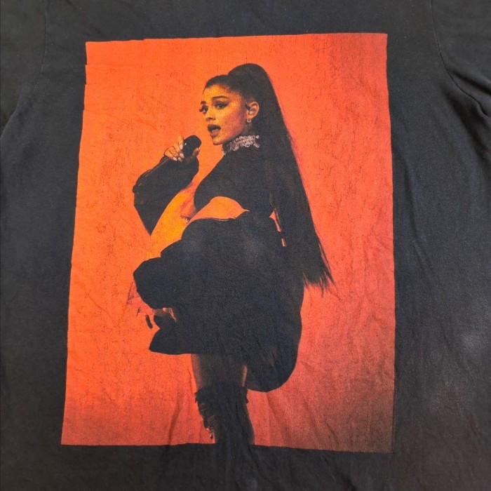 [198]アリアナ・グランデ 2016ツアーTシャツ ブラック M | Vintage.City 빈티지숍, 빈티지 코디 정보
