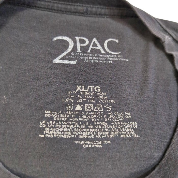 [152]2pac トゥーパック プリントTシャツ ブラック XL | Vintage.City 빈티지숍, 빈티지 코디 정보