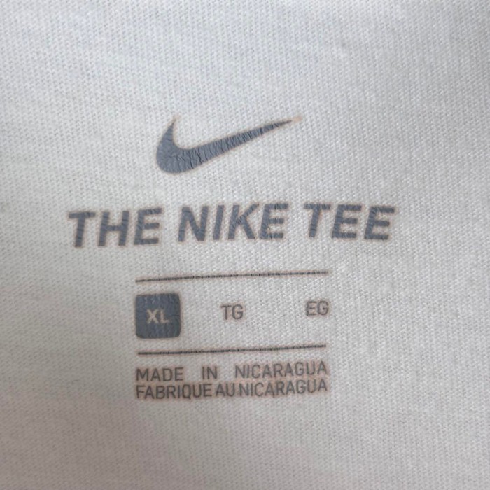 NIKE ナイキ Tシャツ センターロゴ カレッジ スウッシュ ホワイト XL XL(LL) / ナイキ | Vintage.City 빈티지숍, 빈티지 코디 정보
