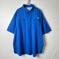古着 コロンビア シャツ 半袖 PFG フィッシングシャツ ブルー 2XL | Vintage.City 빈티지숍, 빈티지 코디 정보