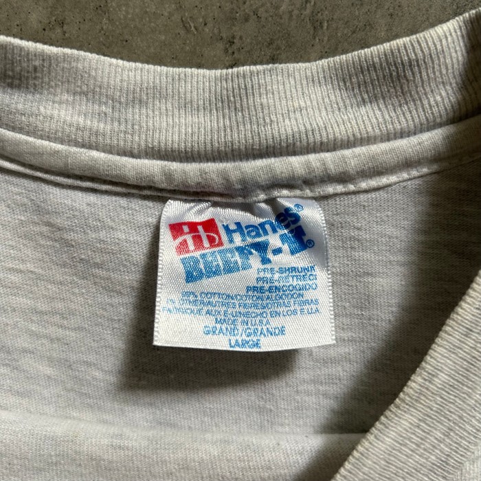 90s Hanes ヘインズ tシャツ USA製 グレー L バイカー | Vintage.City 빈티지숍, 빈티지 코디 정보