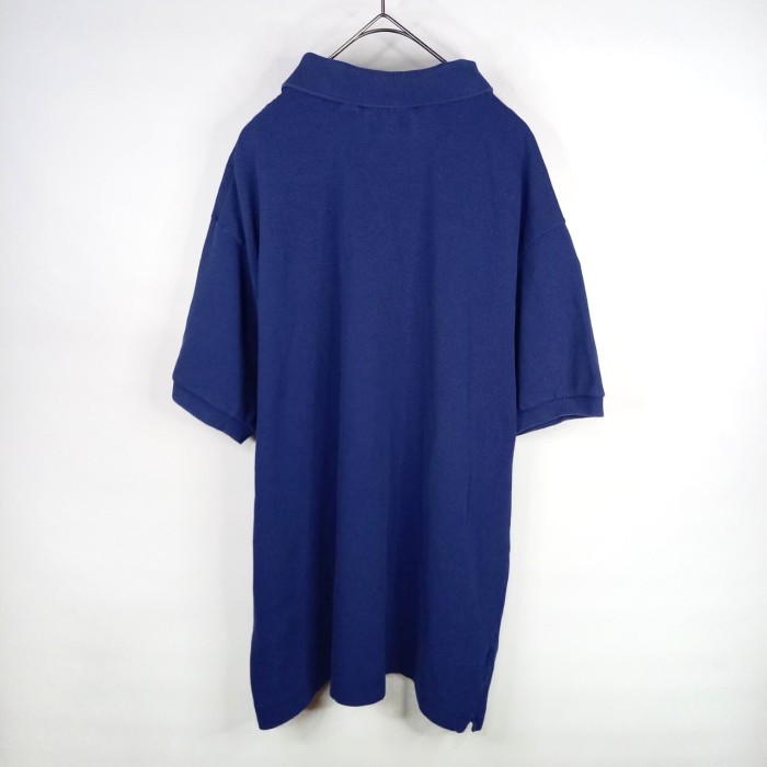 ラコステ　ポロシャツ　半袖　L1212　刺繍ロゴ　シェルボタン　ブルー　3XL | Vintage.City 빈티지숍, 빈티지 코디 정보