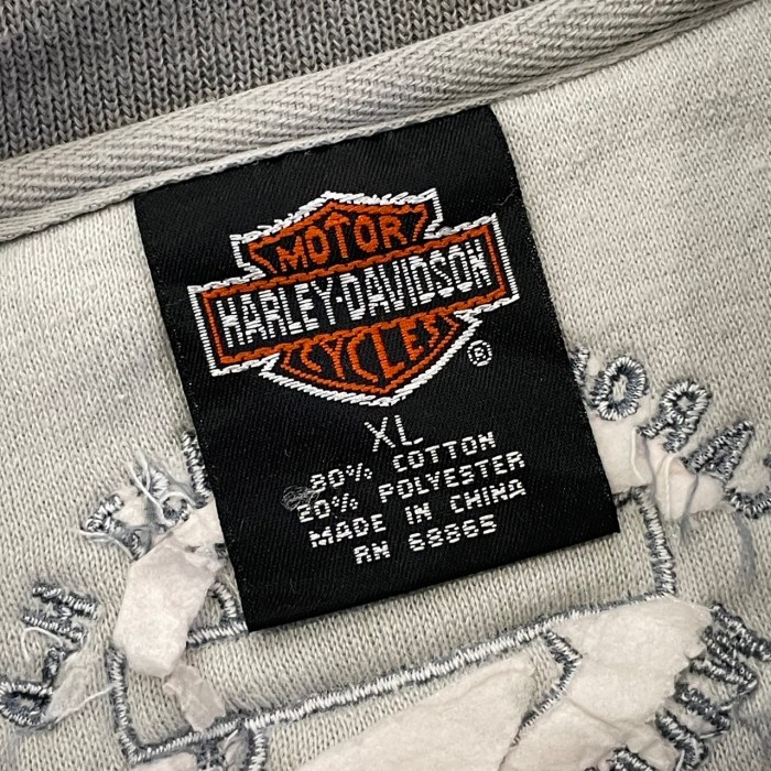 Harley Davidson / embroidery sweat #F424 | Vintage.City 古着屋、古着コーデ情報を発信