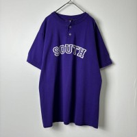 USA古着 90s wilson Tシャツ ヘンリーネック カレッジロゴ 紫 M | Vintage.City 古着屋、古着コーデ情報を発信