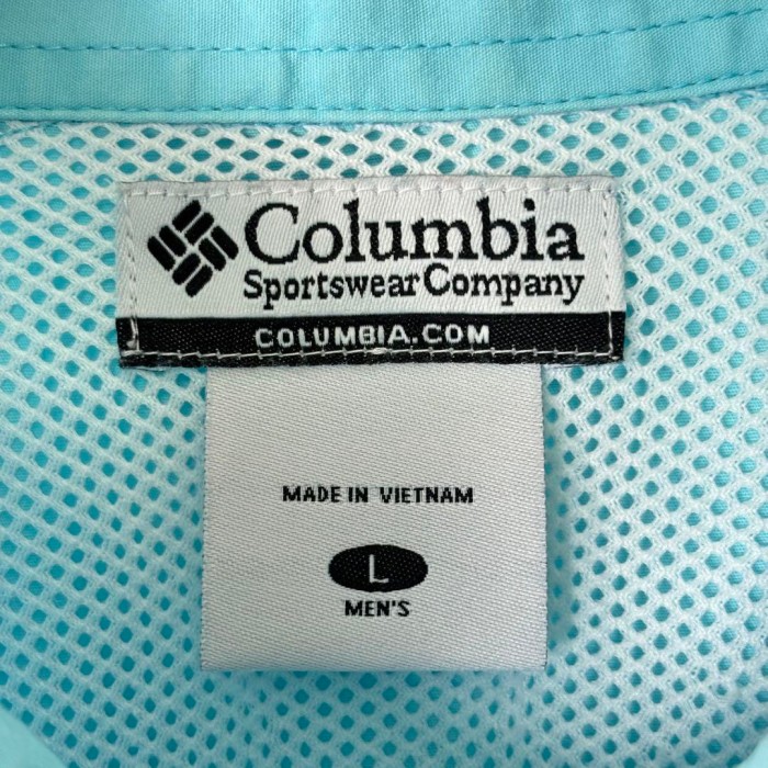 古着 00s コロンビア PFG フィッシングシャツ 半袖 シャツ 水色 L | Vintage.City 빈티지숍, 빈티지 코디 정보