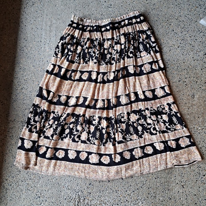 インド製 シースルー エスニックスカート used [304104] | Vintage.City 빈티지숍, 빈티지 코디 정보