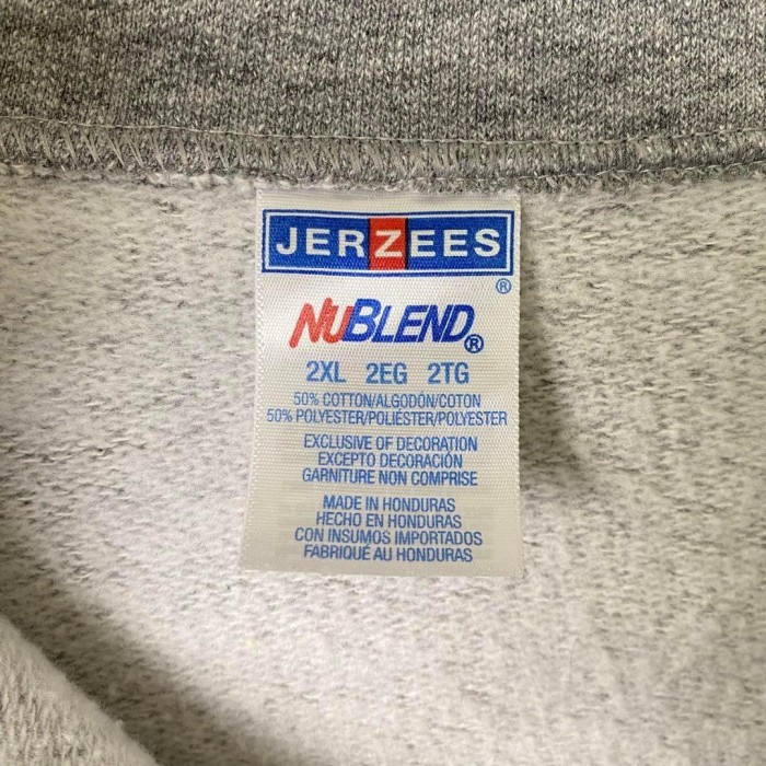 JERZEES カレッジロゴ ハーフジップ スウェット 2XL S1512 | Vintage.City 古着屋、古着コーデ情報を発信